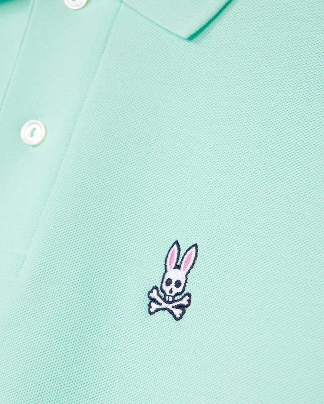 Polos Psycho Bunny Classic Pique Polo Shirt Beach Glass Homme | LZA-79331250